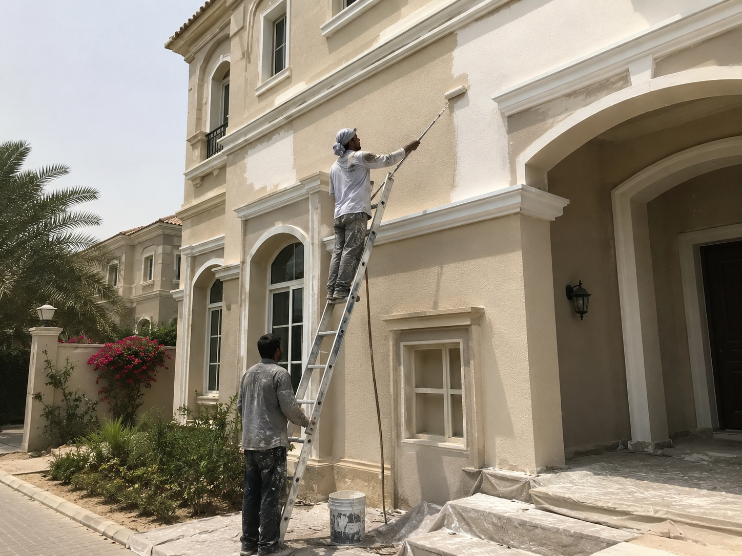 Exterior Villa Painting Dubai