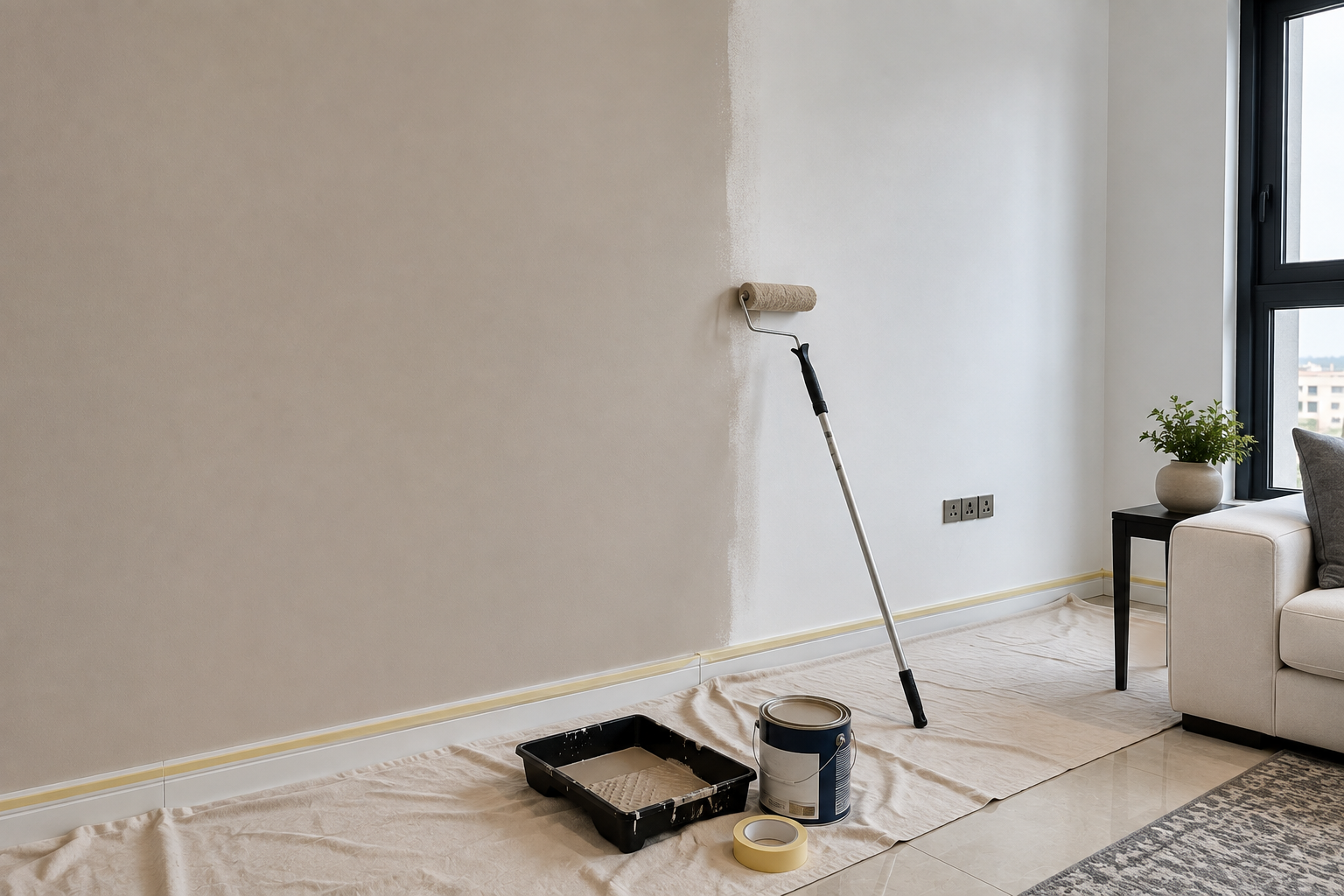 Interior Wall Painting Dubai